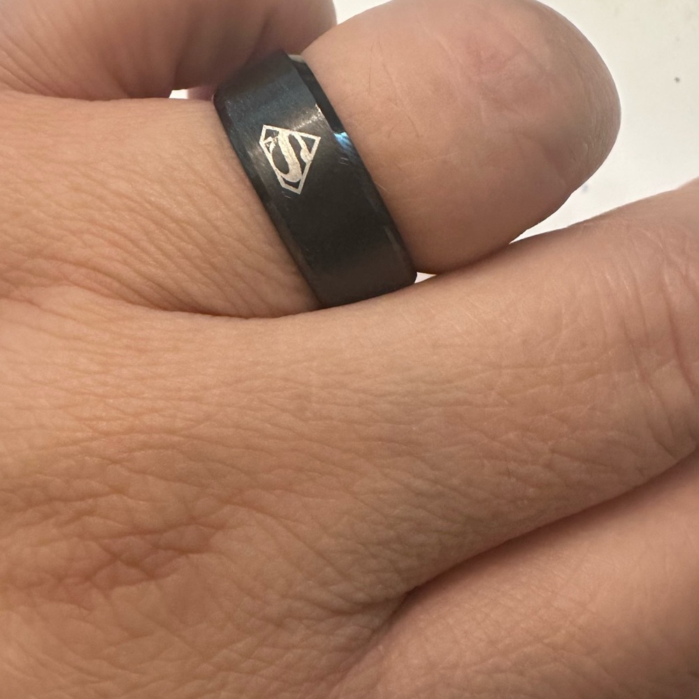 Black Superman Ring